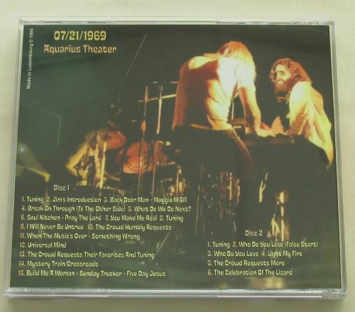 LIVE AT THE AQUARIUS THEATRE Part 1, 2x CD + POSTER !!