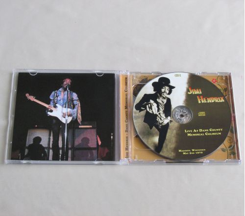 LIVE AT DANE COUNTY MEMORIAL COLISEUM, Madison, Wisconsin 1970    2 x CD Set