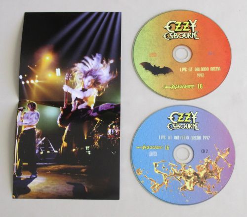 OZZY OSBOURNE - LIVE AT ORLANDO ARENA 1992,Orlando, Florida, USA , 2 x CD, No More Tours Tour