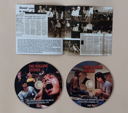 RECORDED AT PACIFIC COLISEUM, VANCOUVER, CANADA, June 3rd, 1972 2 x CD