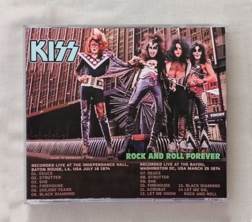 LIVE IN BATON ROUGE INDEPENDANCE HALL and WASHINGTON D.C. THE BAYOU 1979 Rock and Roll Forever CD