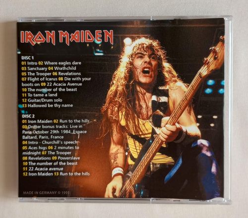 REVELATIONS in France Nov. 19 1983, 2 x CD