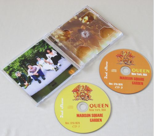 MADISON SQUARE GARDEN, Live 2nd Show, New York, USA 1978 , 2 x CD set, Day 2 of 2