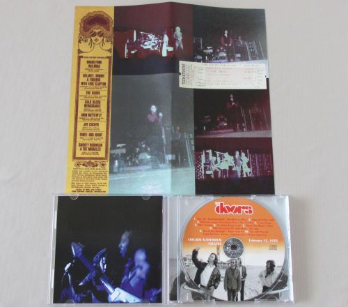 CHICAGO AUDITORIUM THEATRE  Feb.15,1970 CD Rare Live Rec.+ POSTER !!