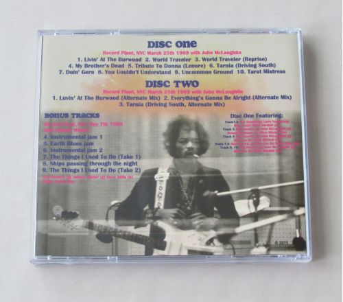 RECORD PLANT Sessions In New York 1969, with John MacLaughlin & Johnny Winter  2 x CD + POSTER !!