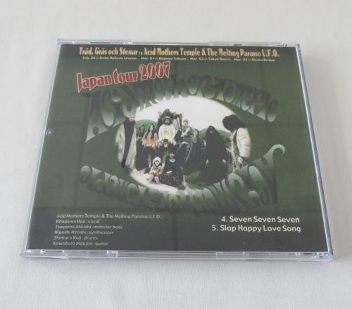 TRAD GRAS OCH STENAR vs ACID MOTHERS TEMPLE & THE MELTING PARAISO UFO, JAPAN TOUR 2007 CD
