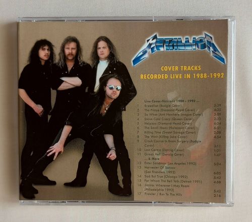 COVER TRACKS RECORDED LIVE IN 1988 - 1992 CD