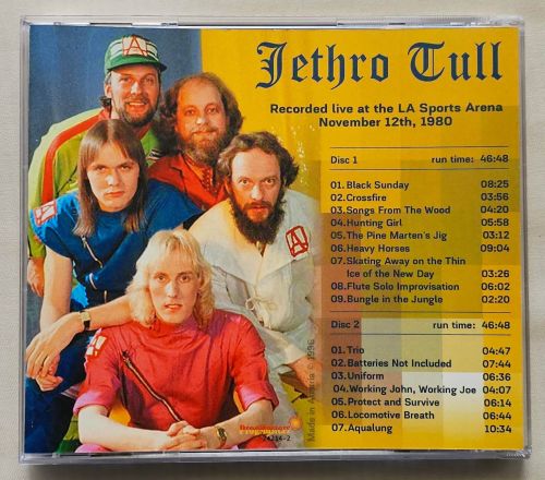 LIVE AT THE L.A. SPORTS ARENA, November 12th, 1980  2 x CD set
