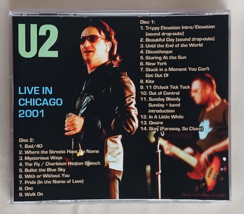 LIVE IN CHICAGO 2001, Illinois, USA, May 15 2001, 2 x CD
