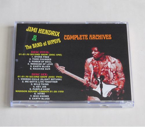 COMPLETE ARCHIVES with The Band Of Gypsys 1969 - 1970 6 x CD Set
