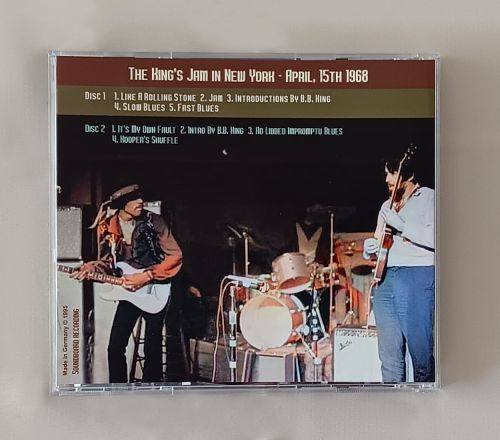 THE KING'S JAM IN NEW YORK, April 15th 1968, Long version 2 x CD