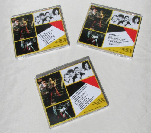 DYNASTY, LIVE IN STUTTGART, West Germany, Hanns-Martin-Schleyer Halle 3 x CD Set  Germany 1984 Hard to find Japan Import
