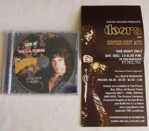 LIVE AT THE L.A. FORUM Inglewood, California, Dec. 14, 1968 CD