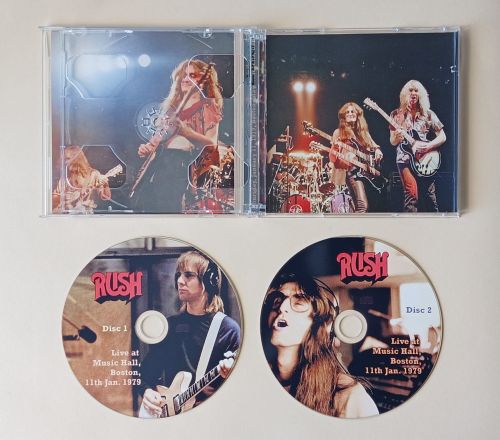 LIVE AT MUSIC HALL, Boston, MA, USA 11th January, 1979 2x CD