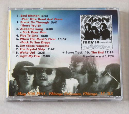 CHICAGO COLISEUM May 10th, 1968 CD USA + Bonus Track + original POSTER !!