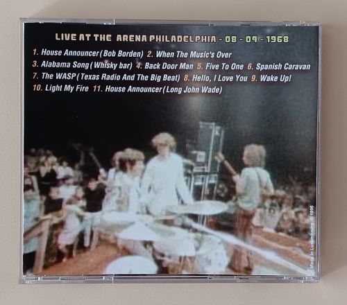 LIVE AT THE ARENA PHILADELPHIA, 08-04-1968 CD + POSTER !!