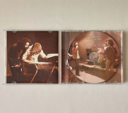 LIVE AT PBS CRITIQUE New York Television show 28 - 29.04.1969 CD + POSTER !!