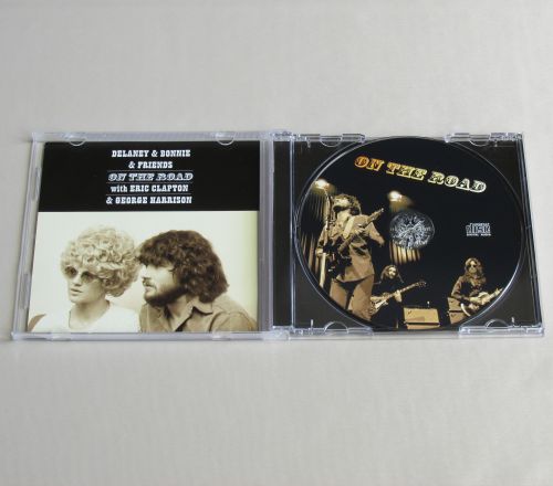 ON THE ROAD CD WITH ERIC CLAPTON AND GEORGE HARRISON DENMARK / GERMANY 1969 - 1970