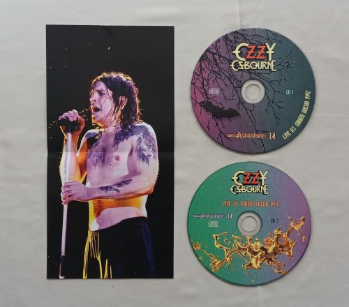 OZZY OSBOURNE - LIVE AT MIAMI ARENA 1992,Miami, Florida, USA , 2 x CD, No More Tours Tour