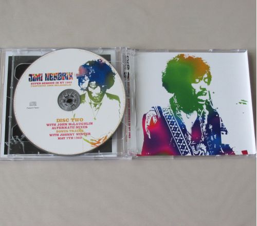 SUPER SESSION IN NEW YORK Record Plant March, May 1969 feat. John McLaughlin, Johnny Winter and Steve Stills 2 x CD