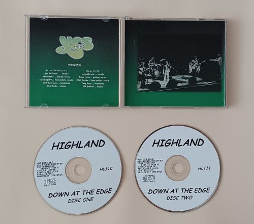 DOWN AT THE EDGE Hartford, USA, 8/14/1972, Stuttgart, GERMANY, 4/16/1971 2x CD