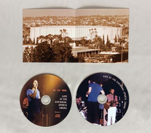 LIVE AT THE SAN DIEGO SPOTS ARENA  April 22rd 1970 Version 1-2 2 x CD