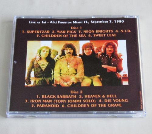 MIAMI FLORIDA Live 1980 at Jai - Alai Fronton with DIO 2 x CD
