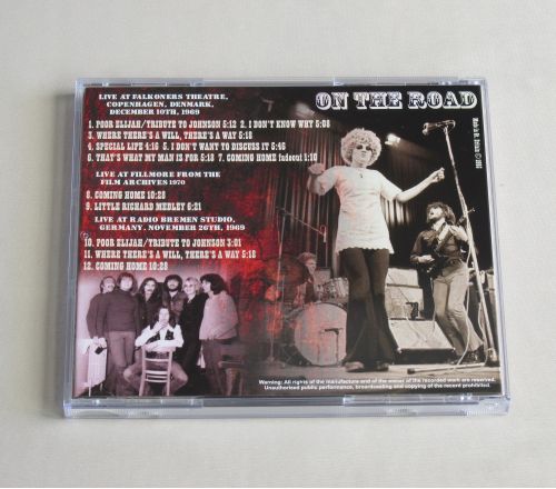 ON THE ROAD CD WITH ERIC CLAPTON AND GEORGE HARRISON DENMARK / GERMANY 1969 - 1970