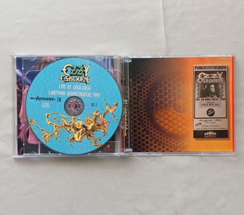 OZZY OSBOURNE - LIVE AT COCA-COLA LAKEWOOD AMPHITHEATRE 1992, Atlanta, Georgia, USA, 2 x CD, No More Tours Tour