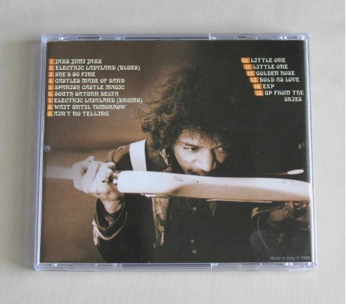 THE JIMI HENDRIX EXPERIENCE, THE SOTHEBY'S AUCTION TAPES CD