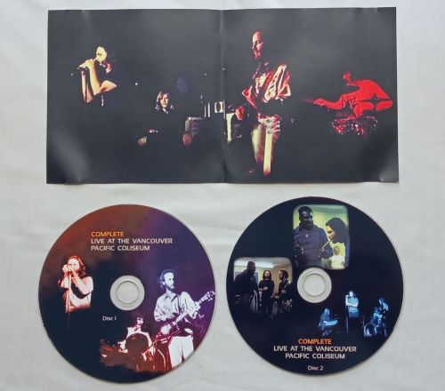 COMPLETE LIVE AT THE VANCOUVER PACIFIC COLISEUM Canada, June 6, 1970 2 x CD + POSTER !!