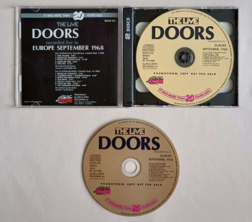 LIVE IN EUROPE September 1968 Chalk Farm, London, Jahrhunderthalle, Frankfurt 2 x CD