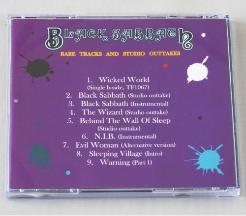 RARE TRACKS AND STUDIO OUTTAKES + DEMOS 1969 CD