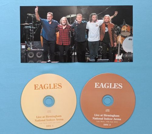 LIVE AT BIRMINGHAM NATIONAL INDOOR ARENA, UK 19th July 2001 Late Show 2 x CD