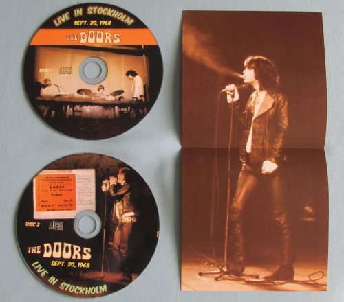 LIVE IN STOCKHOLM, Sweden, Sept. 20th 1968 2 x CD