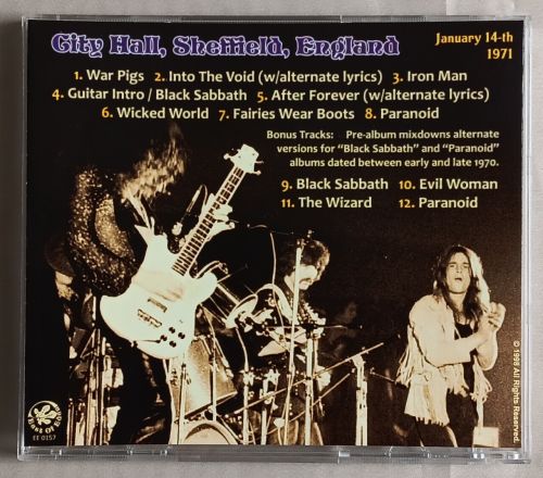 LIVE AT SHEFFIELD, ENGLAND 1971 CD