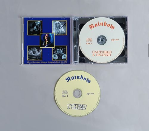 CAPTURED A LEGEND 1976, Live At The Aragon Ballroom, Chicago USA 2 x CD Set