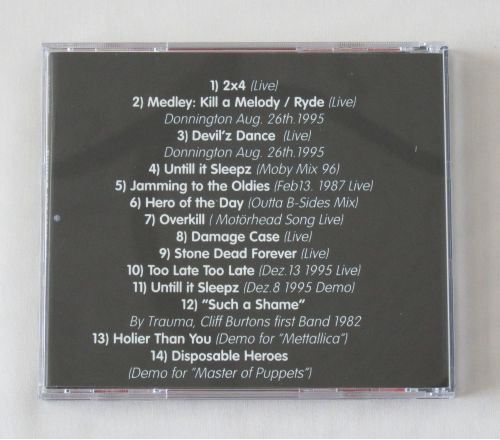 Garage Days Far Behind CD Demos & Live 1982 - 1995