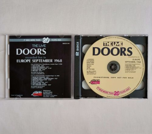 LIVE IN EUROPE September 1968 Chalk Farm, London, Jahrhunderthalle, Frankfurt 2 x CD