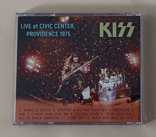 LIVE AT CIVIC CENTER, PROVIDENCE 1975 CD