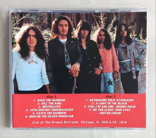 CAPTURED A LEGEND 1976, Live At The Aragon Ballroom, Chicago USA 2 x CD Set