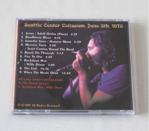 LIVE IN SEATTLE, Recorded at Center Coliseum, June 5th 1970 CD + POSTER !!