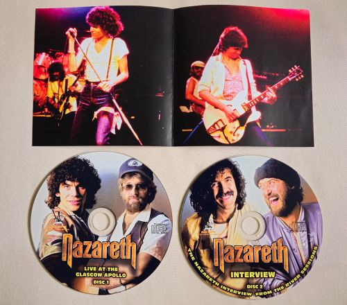 LIVE AT THE GLASGOW APOLLO September 20th, 1981, 2 X CD