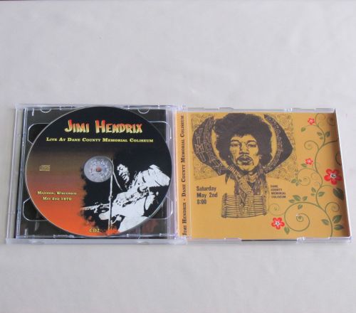 LIVE AT DANE COUNTY MEMORIAL COLISEUM, Madison, Wisconsin 1970    2 x CD Set