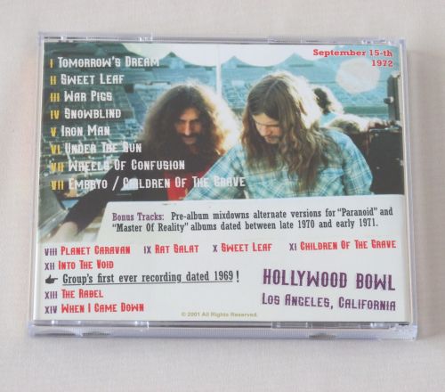 LIVE AT HOLLYWOOD BOWL LOS ANGELES, CALIFORNIA 1972 CD