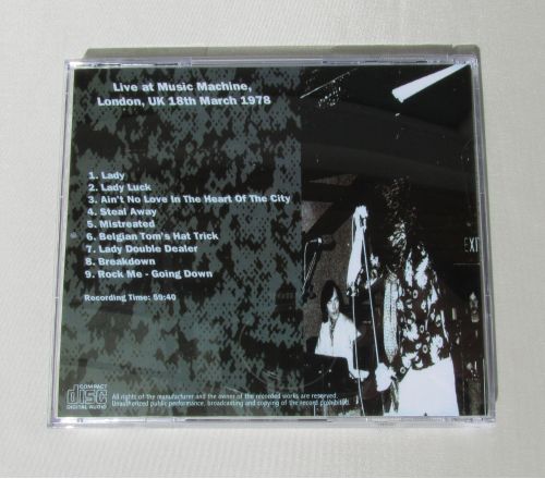 IT'S BEEN A LONG FUCKIN' TIME.. Live At Music Machine, London, UK, 1978 CD