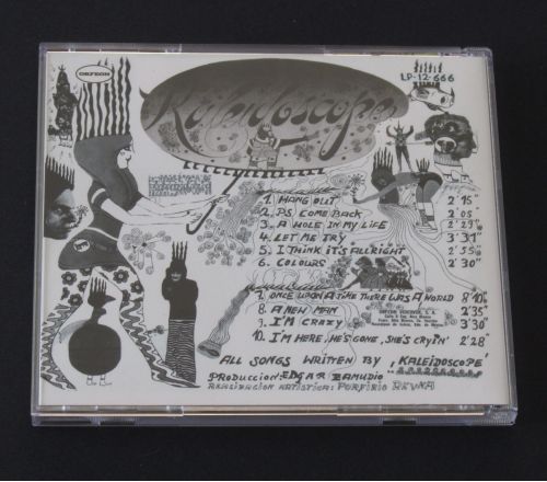 KALEIDOSCOPE S/T CD Mexico, Andwellas Dream, Laghonia, El Ritual, Aguaturbia, Pax, Dug Dugs + POSTER