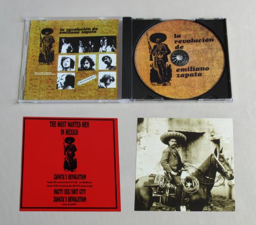LA REVOLUCION DE EMILIANO ZAPATA S/T 1971 CD + POSTER !! Kaleidoscope, Laghonia, El Ritual, Aguaturbia, Pax, Dug Dugs, Andwellas Dream, Mexico