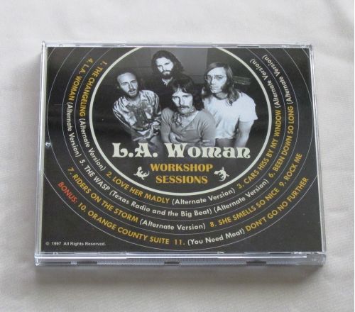 L. A. WORKSHOP - L. A. WOMAN SESSIONS 1970 CD + POSTER !!