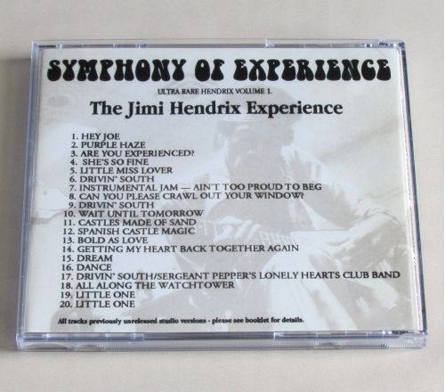 SYMPHONY OF EXPERIENCE CD Ultra Rare Hendrix Volume. 1